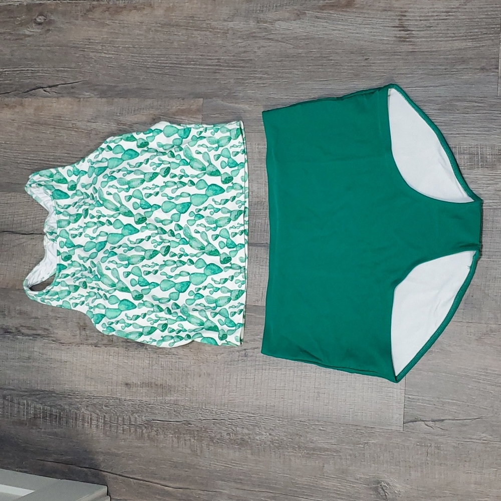 Pink Desert Swim XXL, Cactus Green 🌵